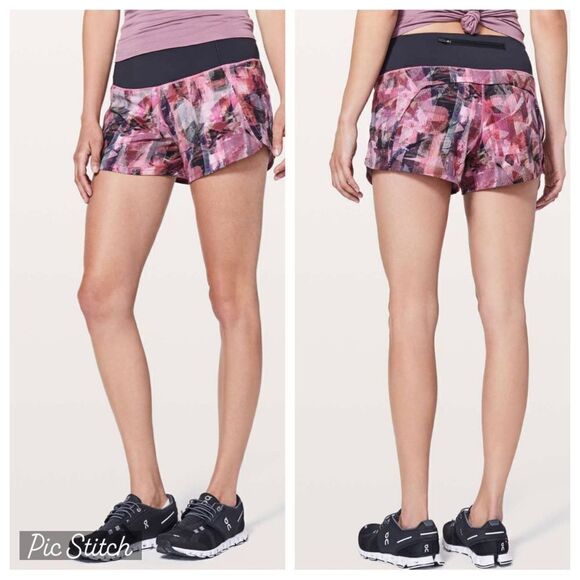 Lululemon Run Times Short II *4"
Sun Dazed Multi Pink / Super Dark - Picture 3 of 12